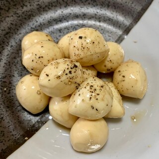 モッツァレラチーズ 麺つゆ漬け